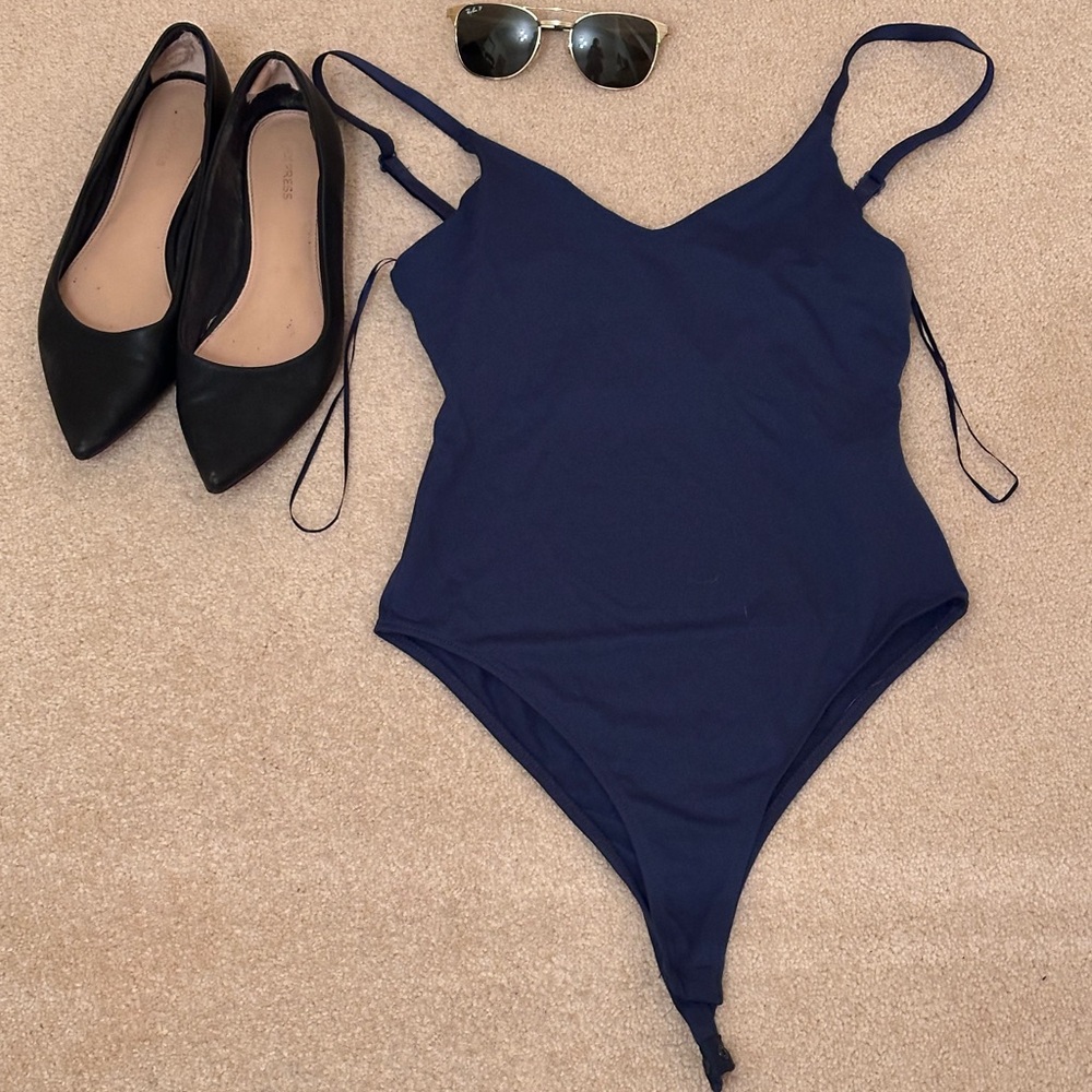Zara Navy Bodysuit Women S